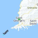 Peta lokasi: St. George's, Grenada