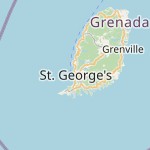 Peta lokasi: St. George's, Grenada