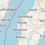 Peta lokasi: Ronda, Filipina