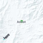 Peta lokasi: Asmat, Eritrea