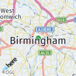Peta lokasi: Birmingham, Inggris Raya