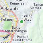 Peta lokasi: Ulu Kelang, Malaysia