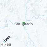 Peta lokasi: San Ignacio, Meksiko