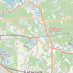 Peta lokasi: Saurieši, Latvia