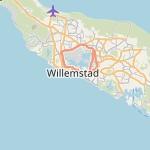 Peta lokasi: Willemstad, Curacao