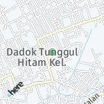 Peta lokasi: Dadok Tunggul Hitam, Indonesia