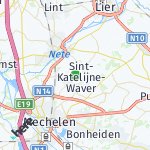 Peta lokasi: Sint-Katelijne-Waver, Belgia