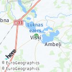 Peta lokasi: Višķi, Latvia