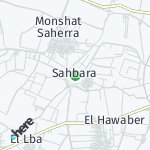 Peta lokasi: Sahbara, Mesir