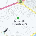 Peta lokasi: National Industries Park, Uni Emirat Arab