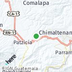 Peta lokasi: Zaragoza, Guatemala