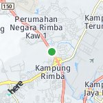 Peta lokasi: Perumahan Negara Rimba Kaw 4, Brunei Darussalam