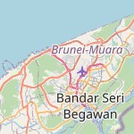 Peta lokasi: Perumahan Negara Rimba Kaw 4, Brunei Darussalam