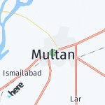 Peta lokasi: Multan, Pakistan
