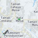 Peta lokasi: Kota Masai, Malaysia