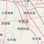 Peta lokasi: Pingyuan, Cina