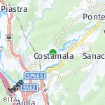 Peta lokasi: Costamala, Italia