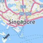 Peta lokasi: Singapura, Singapura
