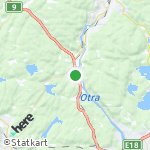 Peta lokasi: Aukland, Norwegia