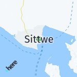 Peta lokasi: Sittwe, Myanmar