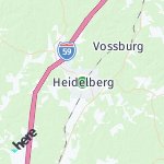 Peta lokasi: Heidelberg, Amerika Serikat