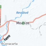 Peta lokasi: Moatize, Mozambik
