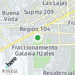 Peta lokasi: Villas Cancún, Meksiko