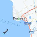 Peta lokasi: Durrës, Albania