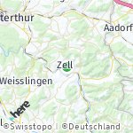 Peta lokasi: Zell, Swiss