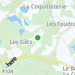 Peta lokasi: Les Manis, Prancis