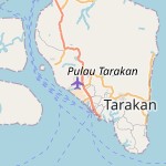 Peta lokasi: Tarakan Barat, Indonesia untuk keperluan jadwal sholat