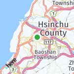 Peta lokasi: Hsinchu City, Taiwan