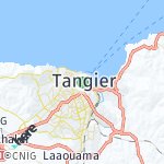 Peta lokasi: Tanger, Maroko