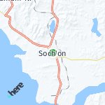 Peta lokasi: Soch'on, Korea Selatan