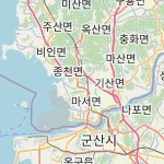 Peta lokasi: Soch'on, Korea Selatan untuk keperluan jadwal sholat