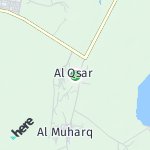 Peta lokasi: Al Qsar, Arab Saudi