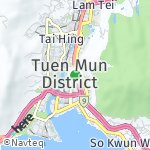 Peta lokasi: Tuen Mun, Hong Kong-Cina untuk keperluan jadwal sholat