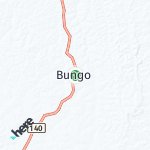 Peta lokasi: Bungo, Angola