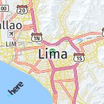 Peta lokasi: Lima, Peru