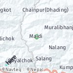 Peta lokasi: Maidi, Nepal