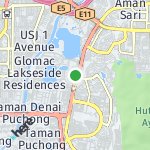 Peta lokasi: Pusat Bandar Puchong, Malaysia