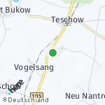 Peta lokasi: Nantrow, Jerman
