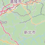 Peta lokasi: Pingxi District, Taiwan untuk keperluan jadwal sholat