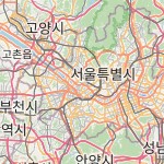 Peta lokasi: Sinchon, Korea Selatan