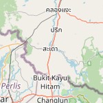 Peta lokasi: Sadao, Thailand