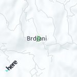 Peta lokasi: Brdjani, Serbia