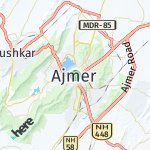 Peta lokasi: Ajmer, India