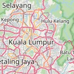 Peta lokasi: Kampung Baru, Malaysia