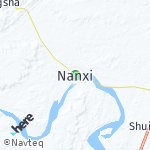 Peta lokasi: Nanxi, Cina