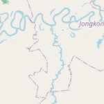 Peta lokasi: Jongkong, Indonesia untuk keperluan jadwal sholat